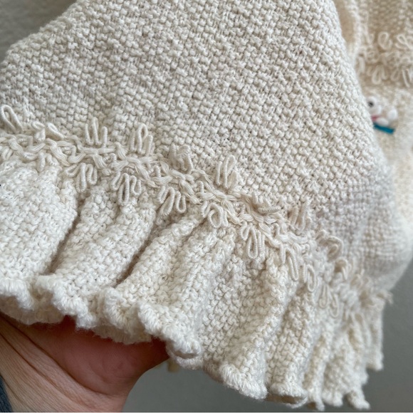 Artesanias Alania Hand-embroidered Peruvian Cotton Knit Dress 2T - Picture 5 of 7